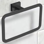 Nameeks NCB57 Modern Matte Black Towel Ring